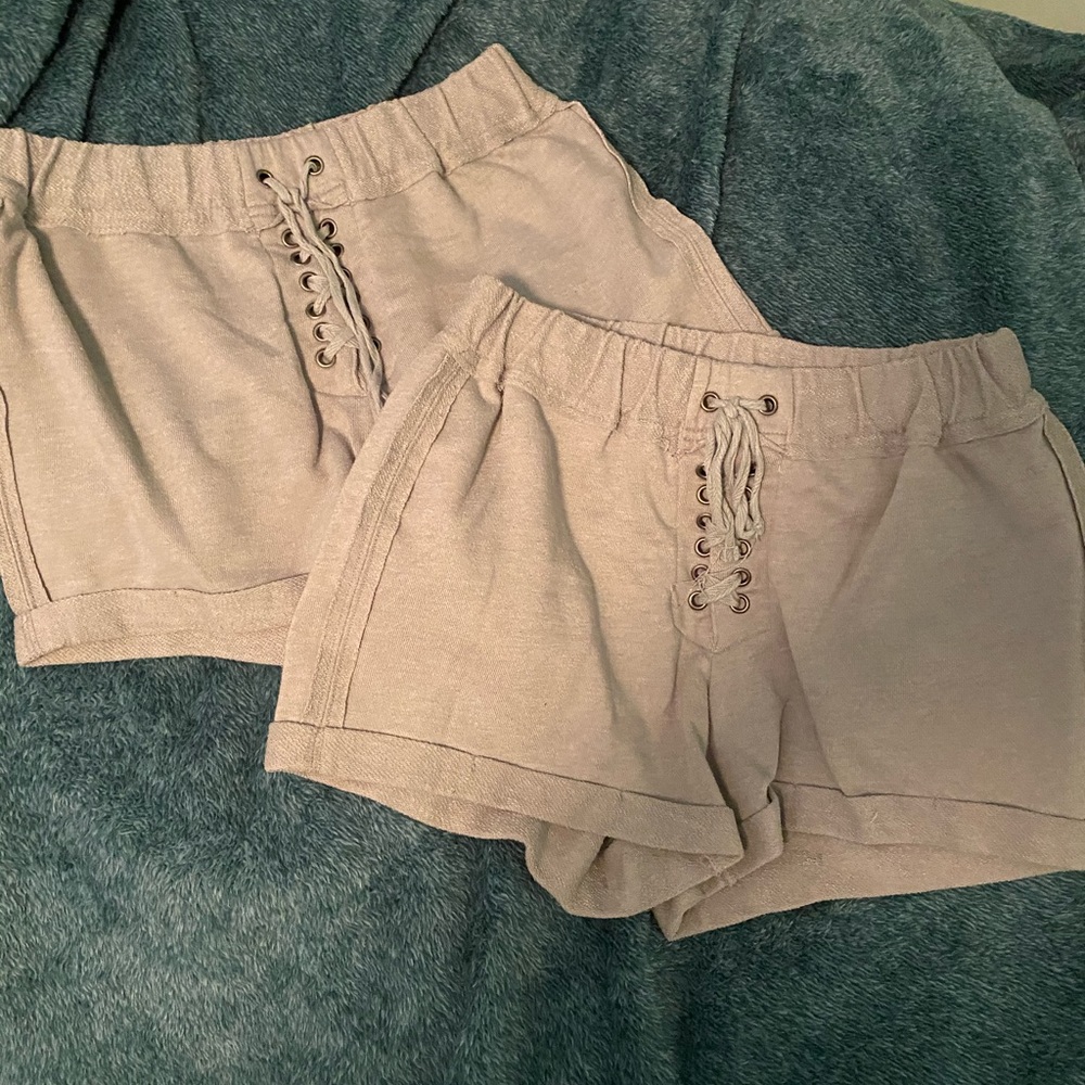Flirtitude 2 sweatpant material shorts